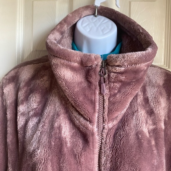 Mauve Washable Faux Fur Jacket by 32 Degree Heat XXL - Picture 2 of 4
